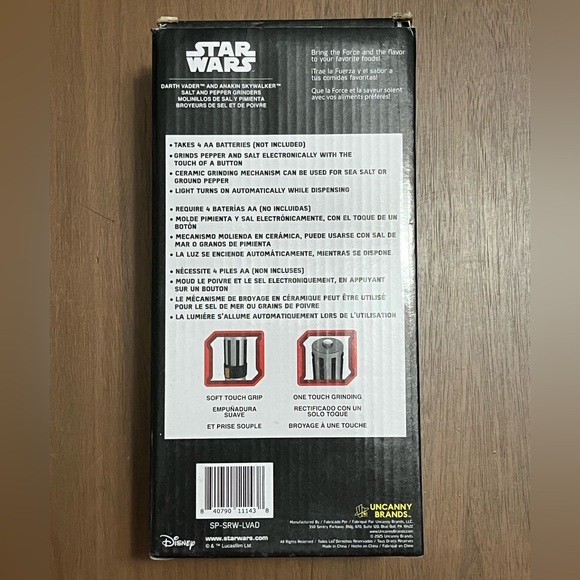 Star Wars Salt & Pepper Grinders - Picture 2 of 5